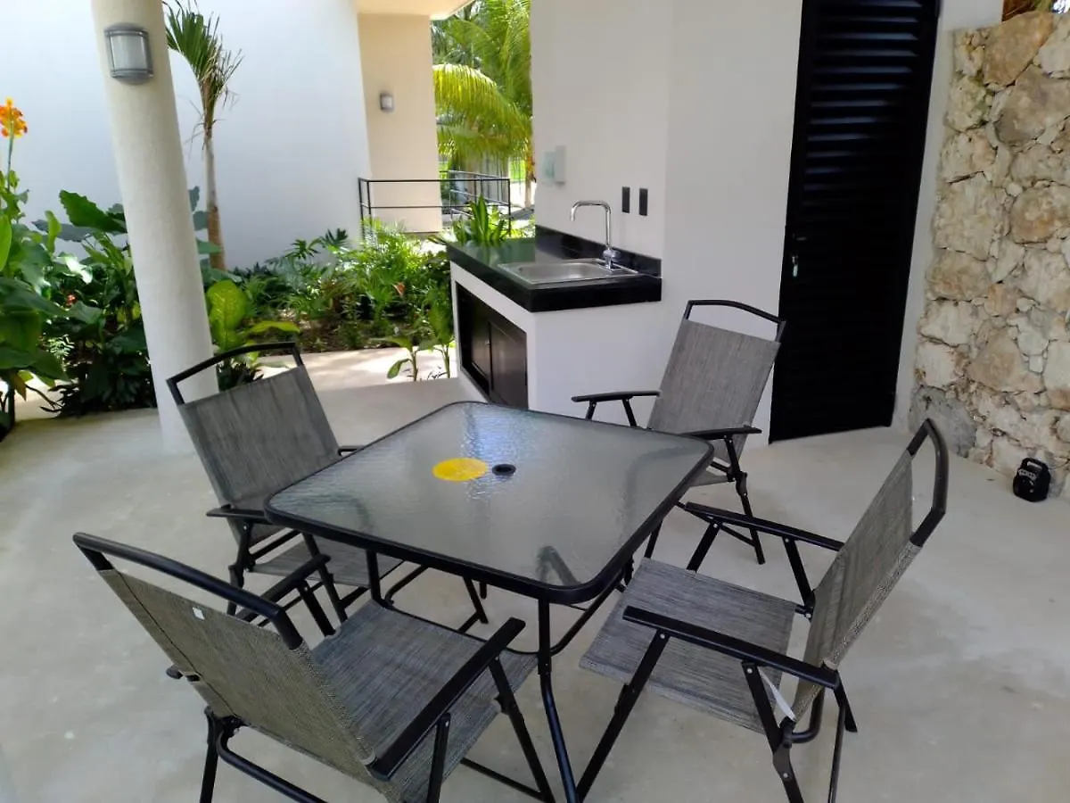 アパート Departamento Para 4 Personas Suenitos En バカラル メキシコ